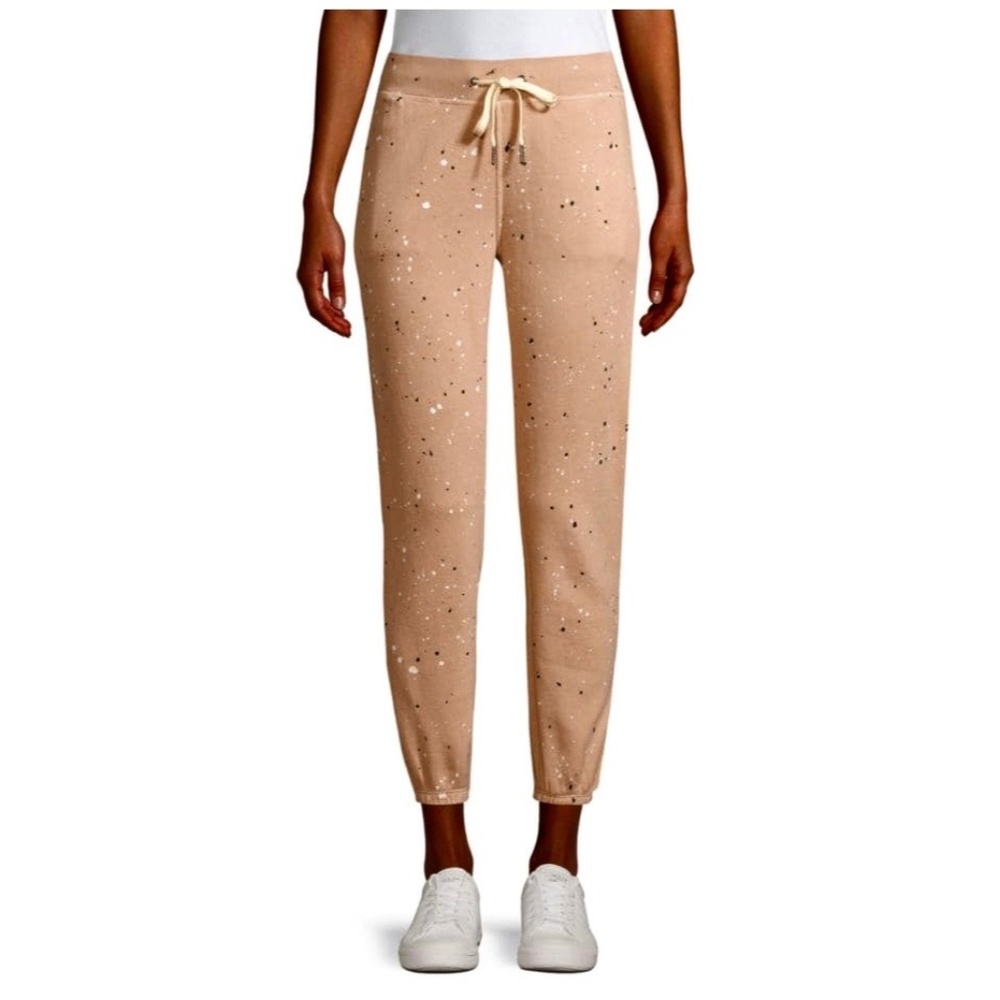 NWT. Philanthropy Splatter Print Joggers; Pockets